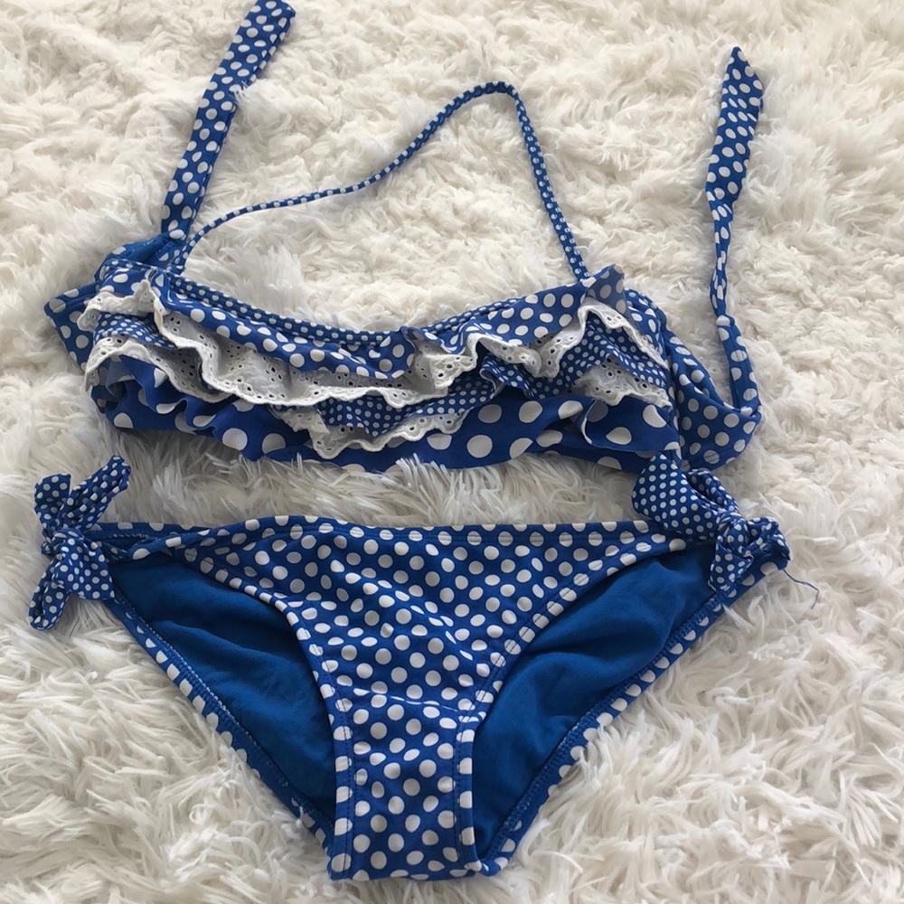 3 For $25 Target Ruffled Swimsuits M